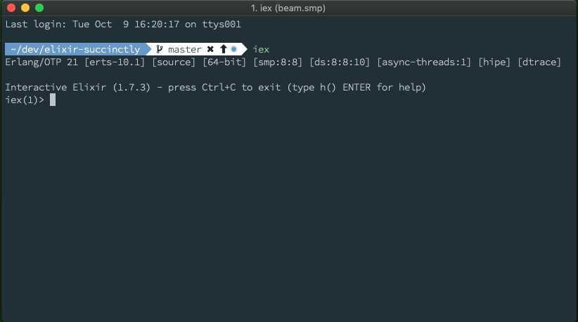 Figure 1 – iex REPL