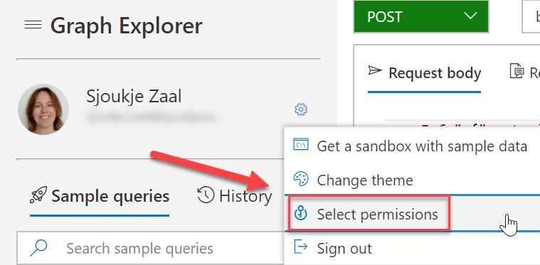 Graph permissions
