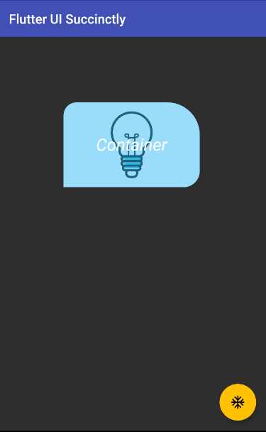 A Container Widget with a DecorationImage (with Opacity)