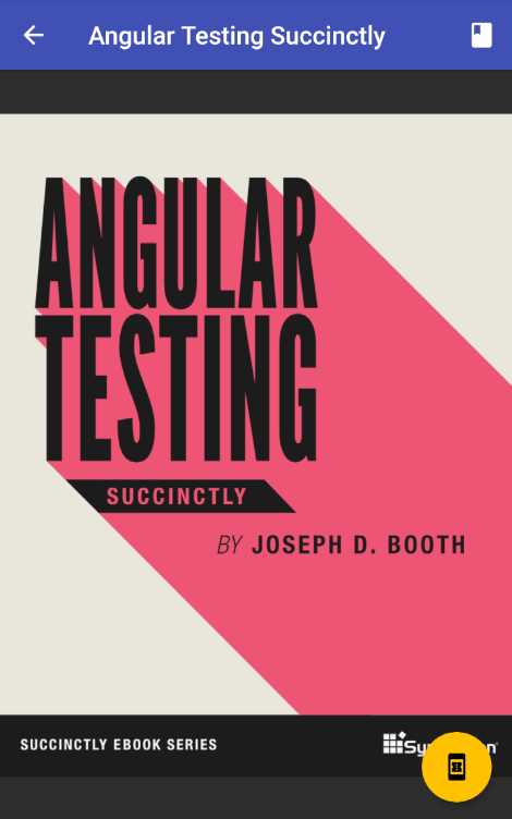 Succinctly Books App with Navigation Working