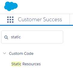 The Static Resources Option