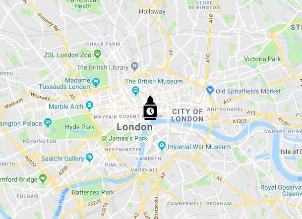 Custom Big Ben icon.