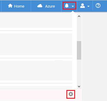 Accessing alert settings in Syncfusion Cluster Manager