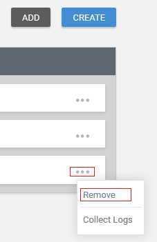 Removing cluster in Cluster Manager