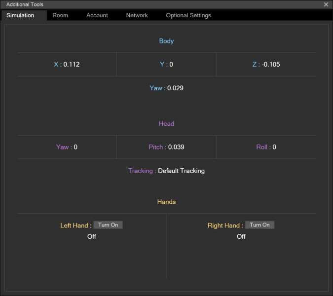Emulator Tools—Simulation