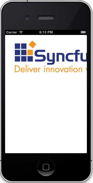 A cropped UIImageView object