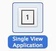 Creating a new Single View Application