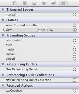 The Connections tab in the Utilities panel