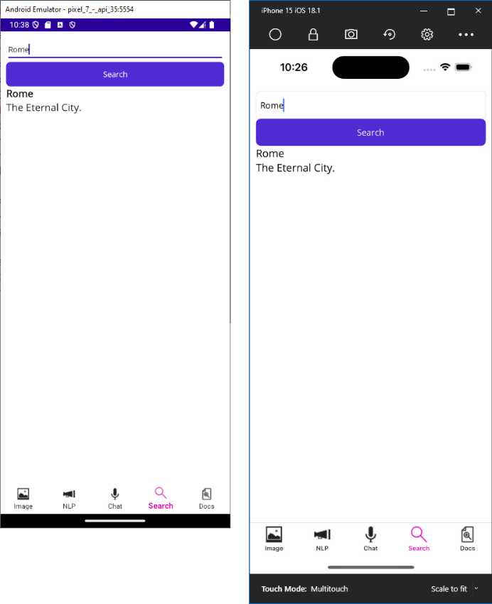 Retrieving items with intelligent search
