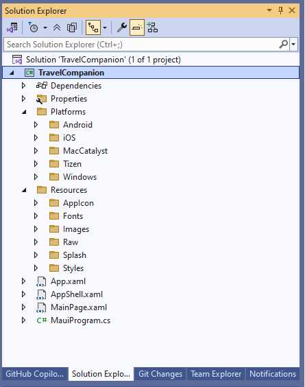 The sample solution in Visual Studio 2022