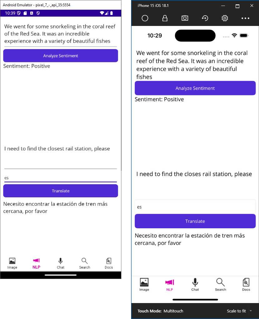Translating text with the Azure Translator service