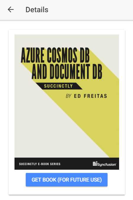 The Book Detail Page