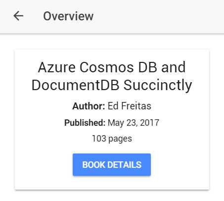 The Book Overview Page Invoked from the Books Page