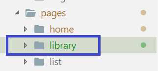 The “library” Folder