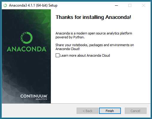 Final Anaconda Installation Window
