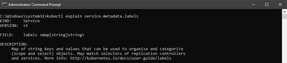 Output explain child elements