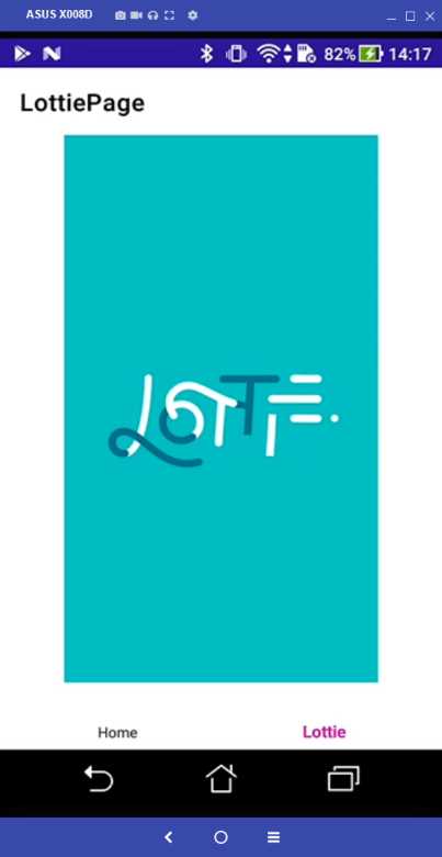 Displaying Lottie animations in .NET MAUI