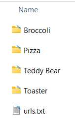 Image Classification Category (For Training)