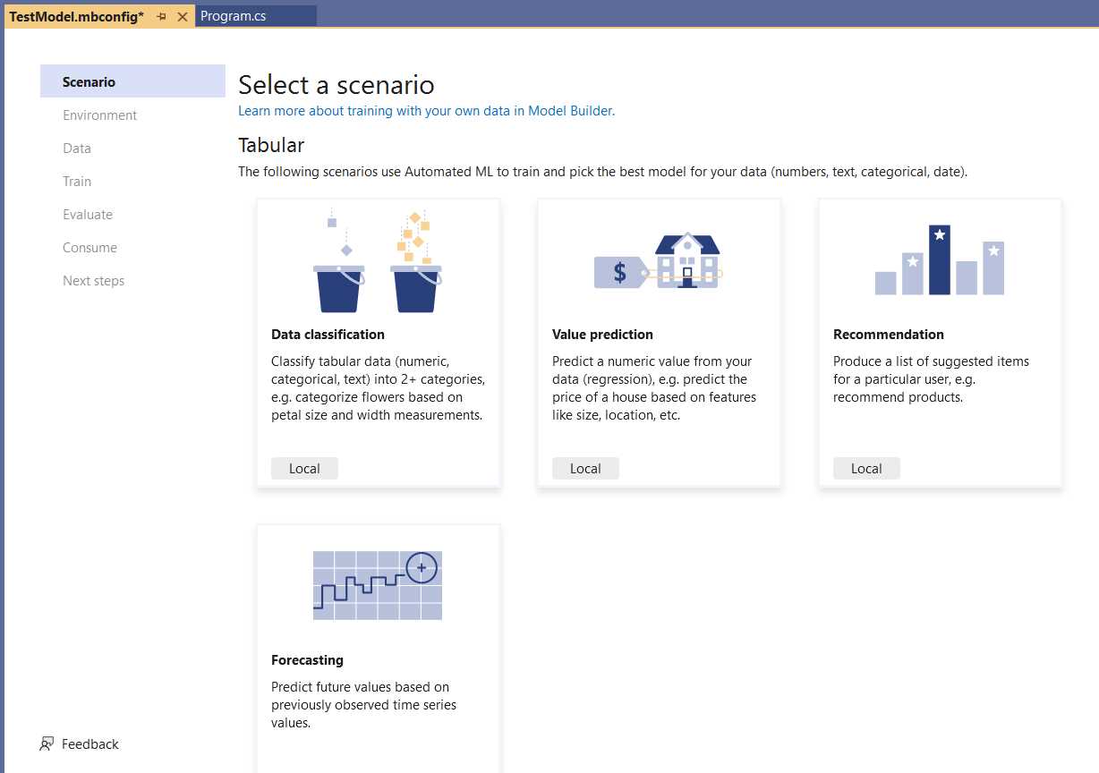 The Model Builder UI (Up to Date)