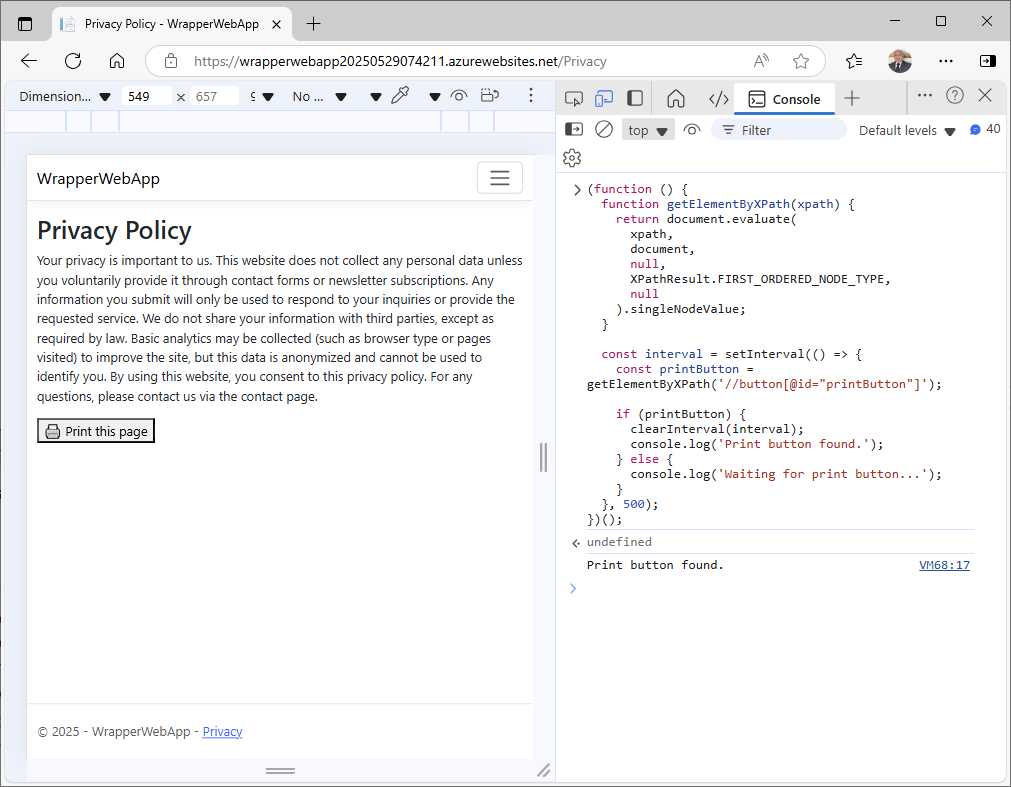 Implementing the Client Infrastructure | Mobile Web Wrappers with .NET ...