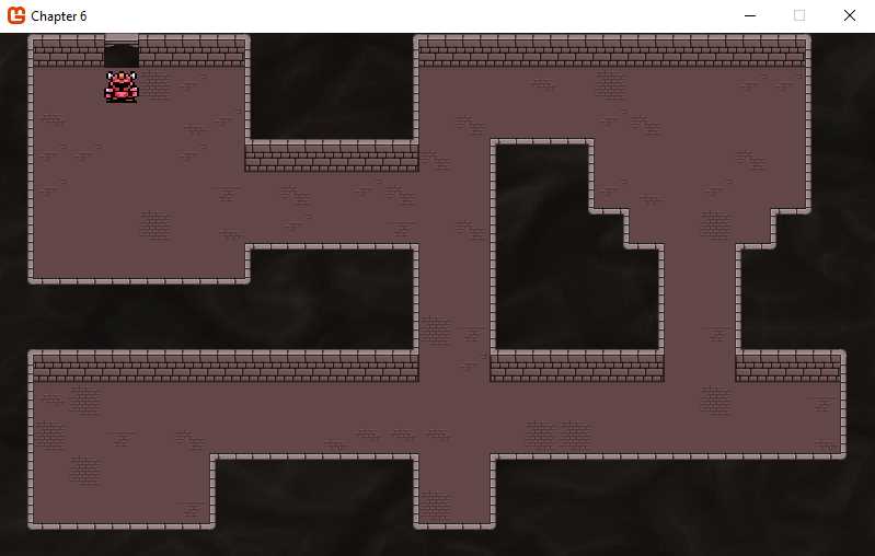 Rendered dungeon terrain