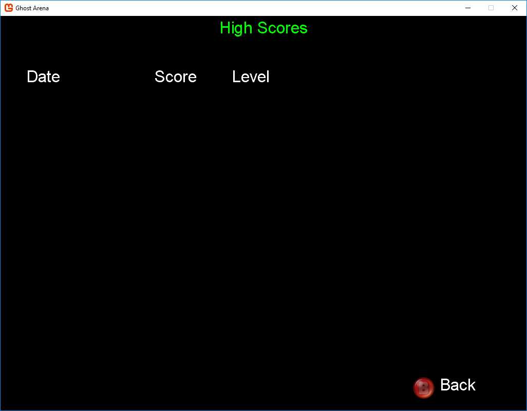 Figure 8 - High Score Screen