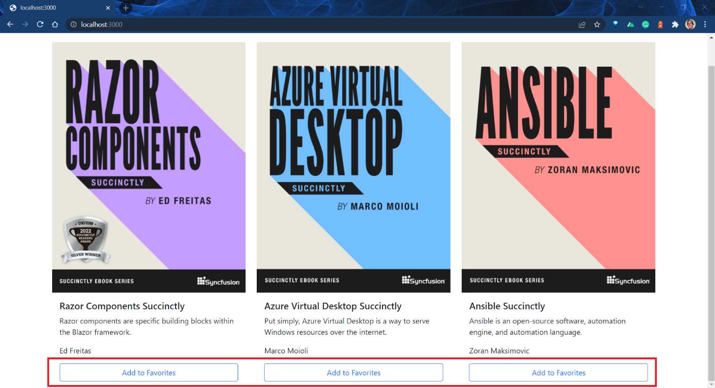 Finished Books UI (Main Screen)