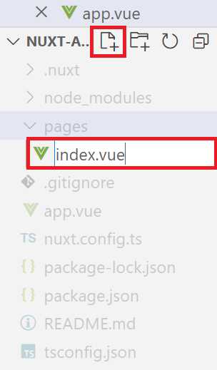 New File (VS Code—EXPLORER)