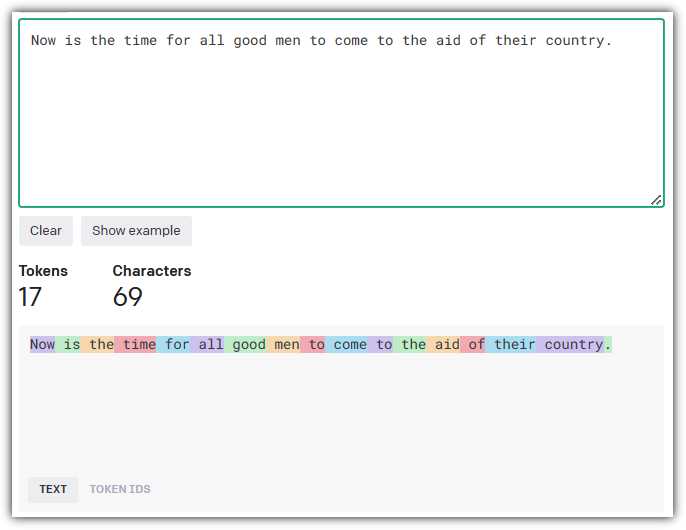 OpenAI Tokenizer Tool