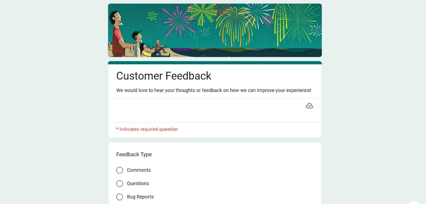 The Online Form (Runtime Mode)