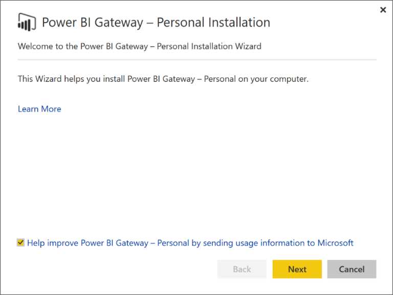Personal Gateway Installation—sequence