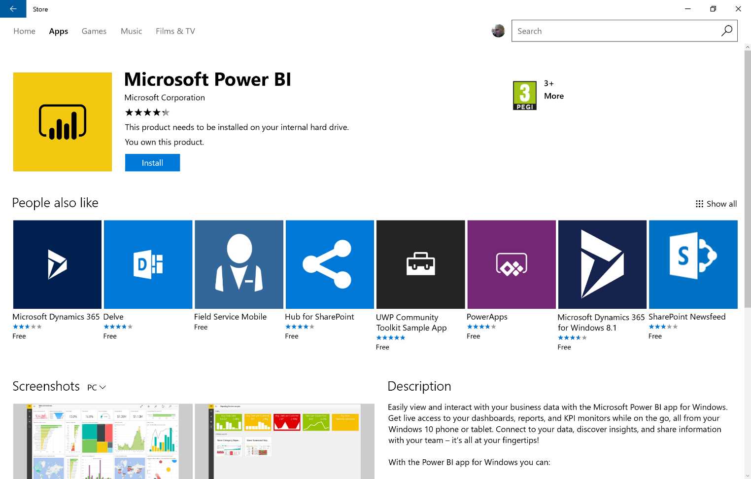 Power BI App Manifest