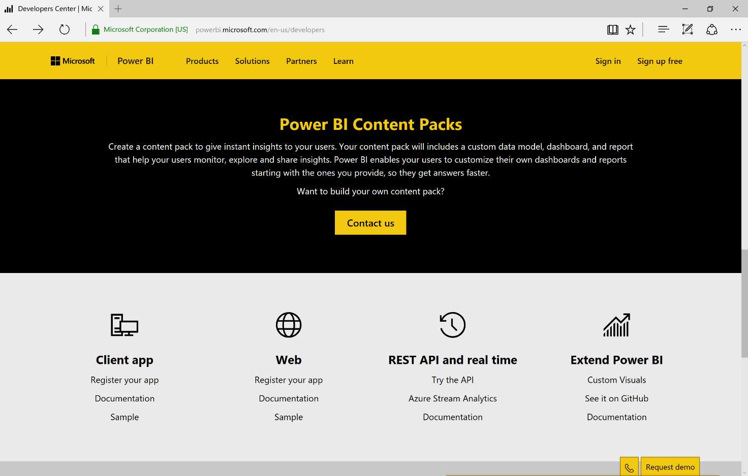 Power BI Developer Site