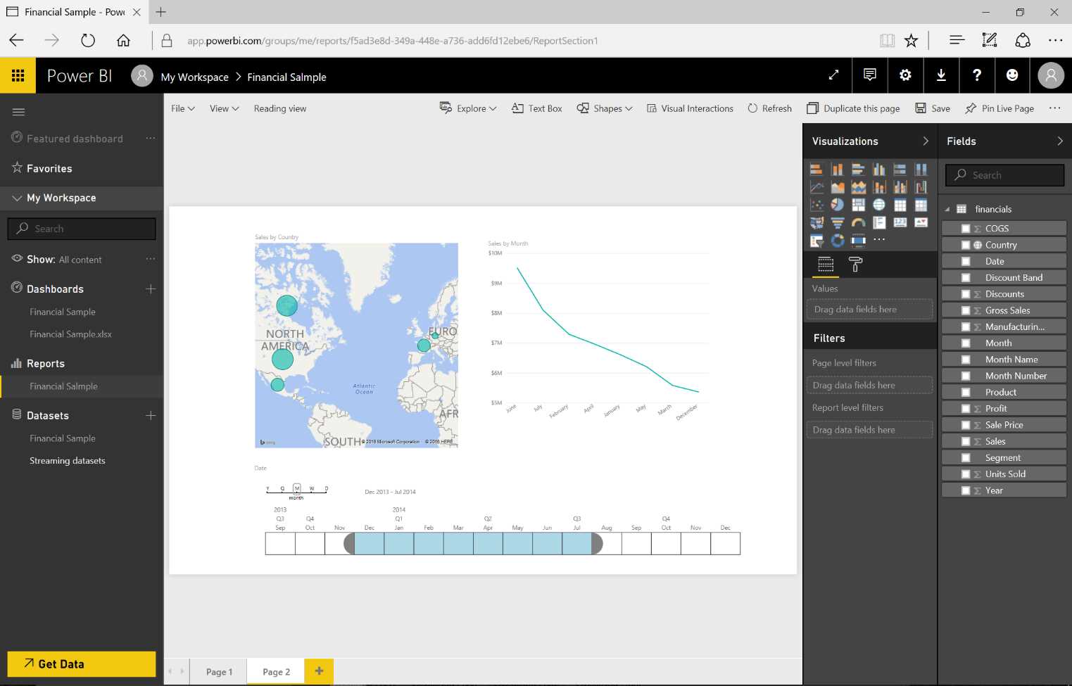 Power BI Visualizations—use of custom visuals