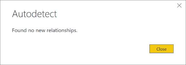 Relationships—Autodetect