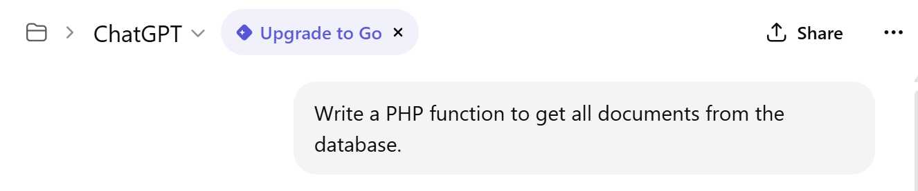 Iteration 1 (Using ChatGPT)