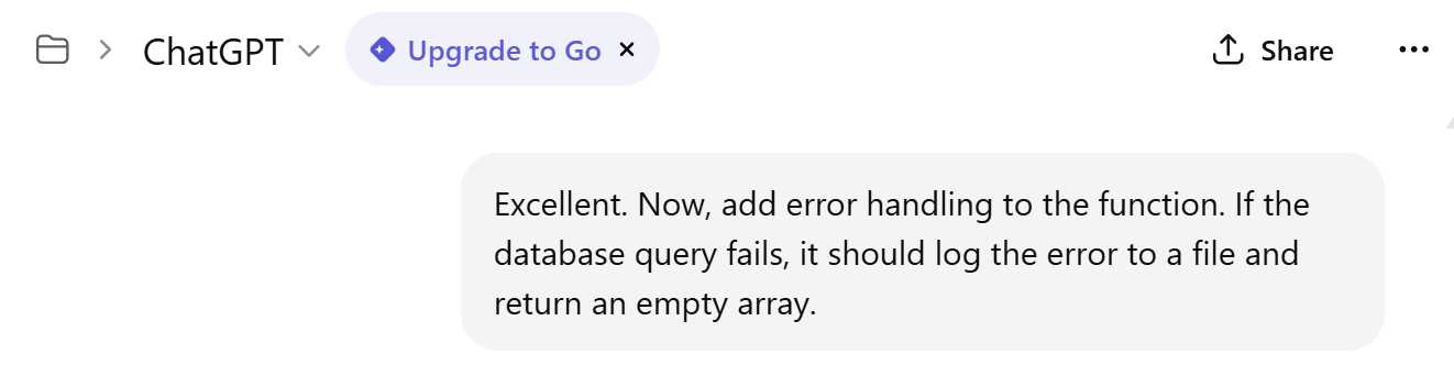 Iteration 3 (Using ChatGPT)