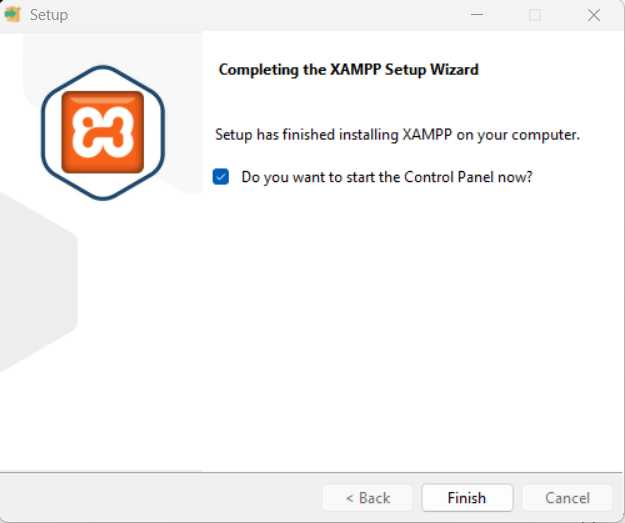 XAMPP Installation (Completed)