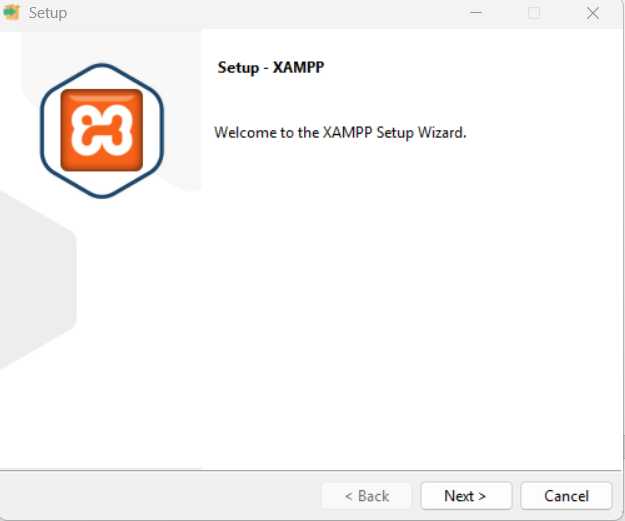XAMPP Installation (Setup—XAMPP)