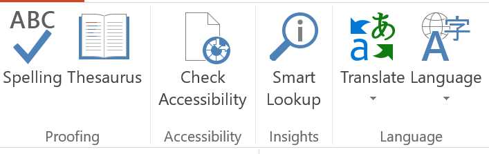 Spelling and grammar tools