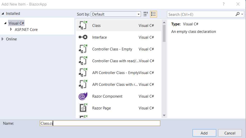 Creating a Code-Behind File (Visual Studio)