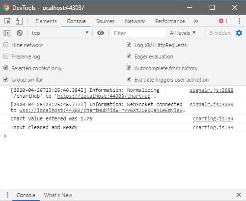 Viewing Logged Messages