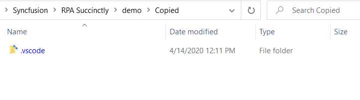 Empty Copied Folder (No Files)