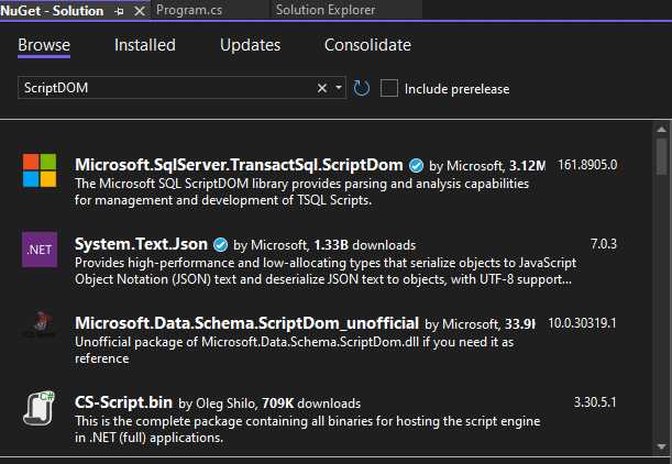 Getting Started | ScriptDOM Succinctly | Syncfusion®