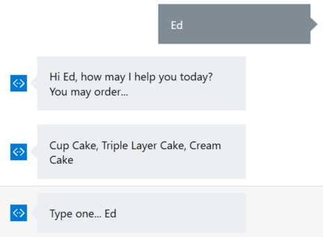 Continuing the Conversation with Our Bot Using the Emulator