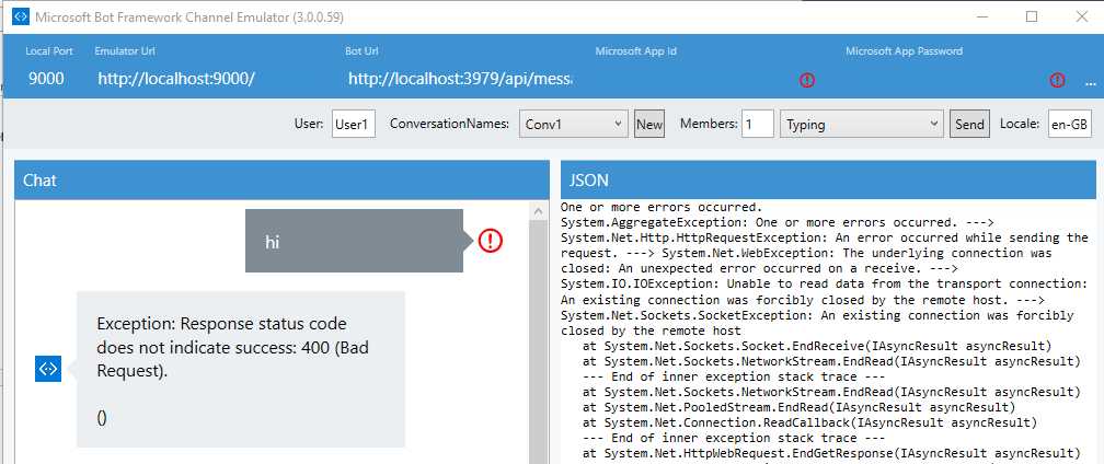 Oops—A Bot Exception