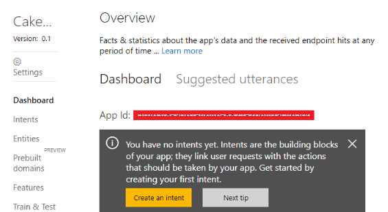 Overview of the LUIS App