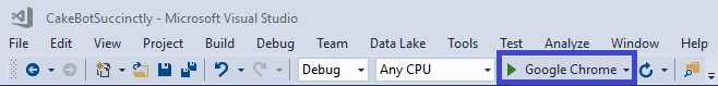 Run Button in Visual Studio