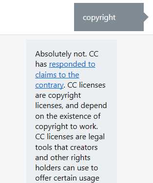 The QnA Service Response