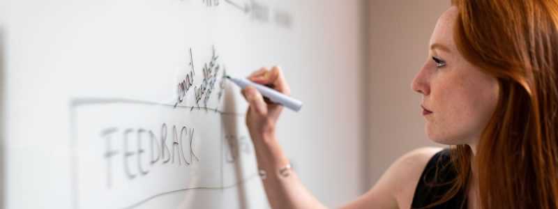 Handwriting in a virtual meeting enhances communication and the flow of ideas. Photo by ThisisEngineering RAEng on Unsplash